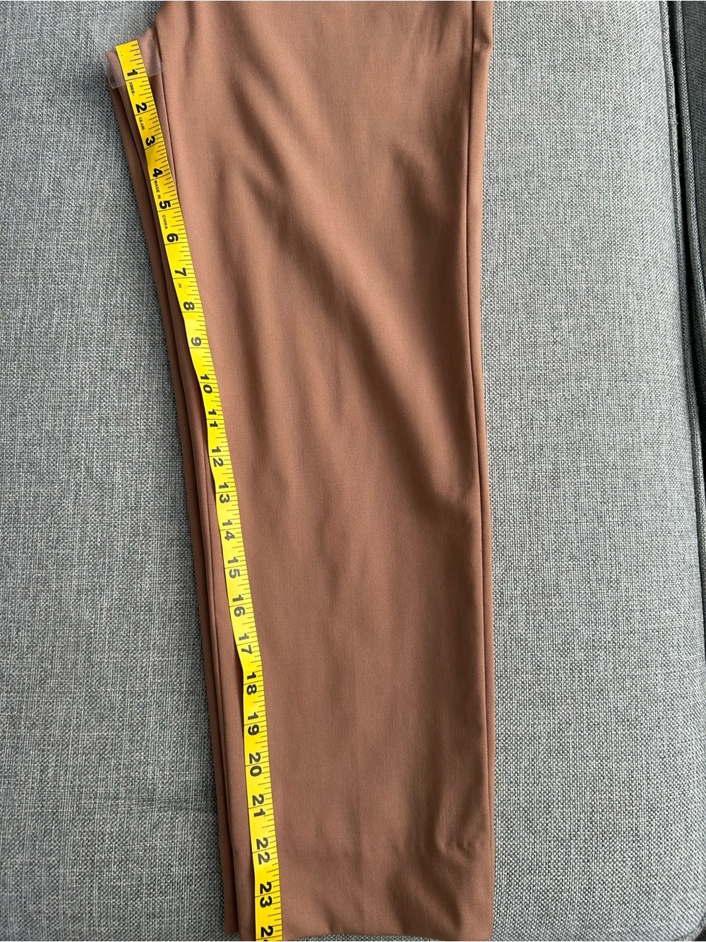 MM. LAFLEUR The Mejia Pant - Washable Wool Twill in Camel Saddle - Picture 15 of 15